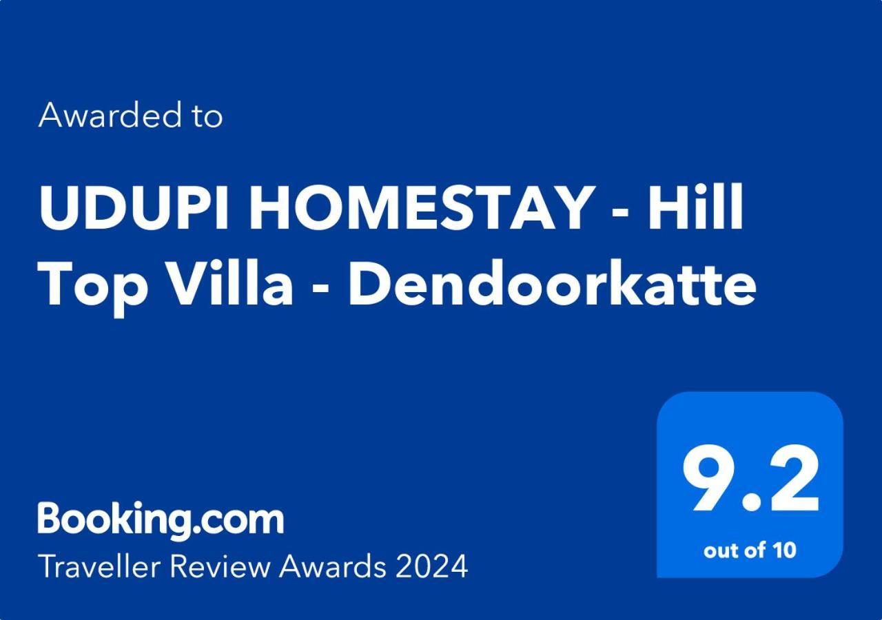 Udupi Homestay - Hill Top Villa Kültér fotó